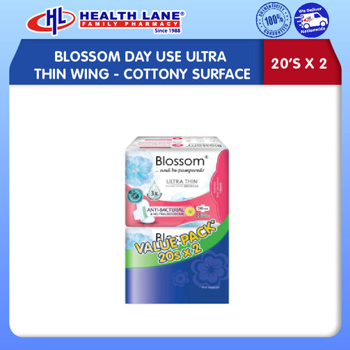 BLOSSOM DAY USE ULTRA THIN WING- COTTONY SURFACE (20'Sx2)